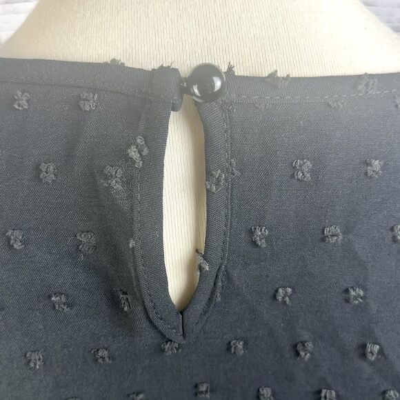 Women’s Black Long Sleeve Midi Dress - Picture 5 of 7